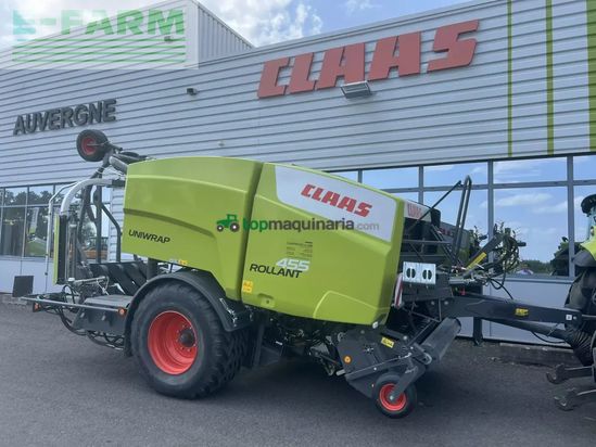 Empacadora gigant - Claas - rollant 455 rc uniwrap