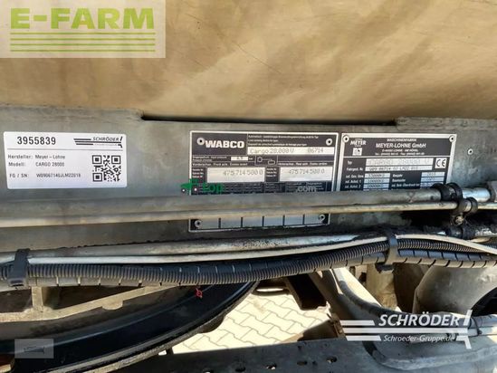 Equipamiento / accesorio - Meyer-Lohne - cargo 28000