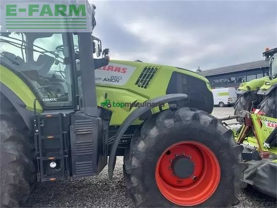 Tractor agrícola - Claas - axion 850 cmatic nye dæk CMATIC
