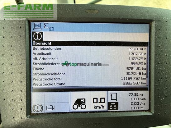 Cosechadora de Cereal - Claas - lexion 750 tt