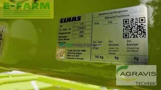 Cortacésped manual - Claas - disco 3150 f