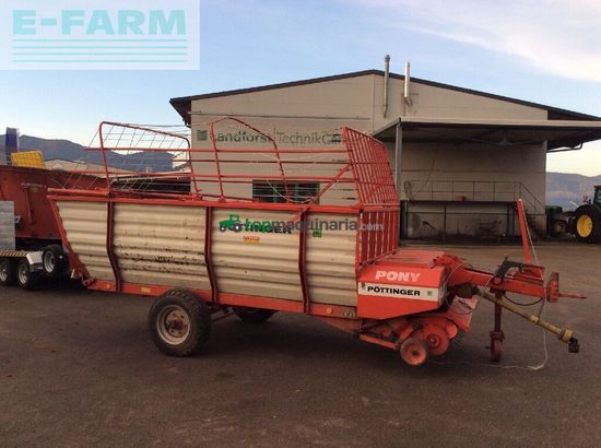 Cinta transportadora de forraje - Pöttinger - pony ii