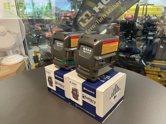 Tractor agrícola - Husqvarna - akku set 2x bli200x  qc 330