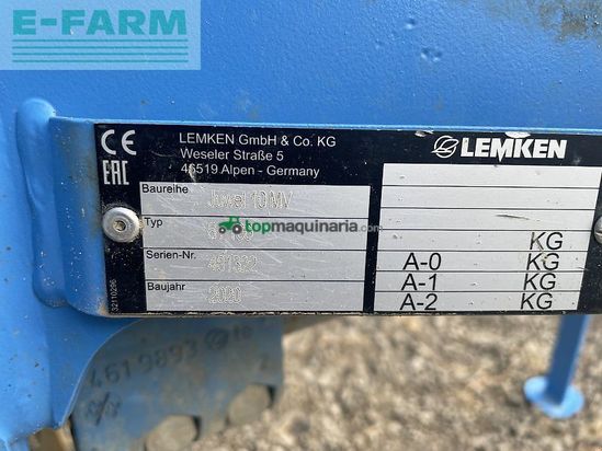 Arado - Lemken - juwel 10mv 6/100