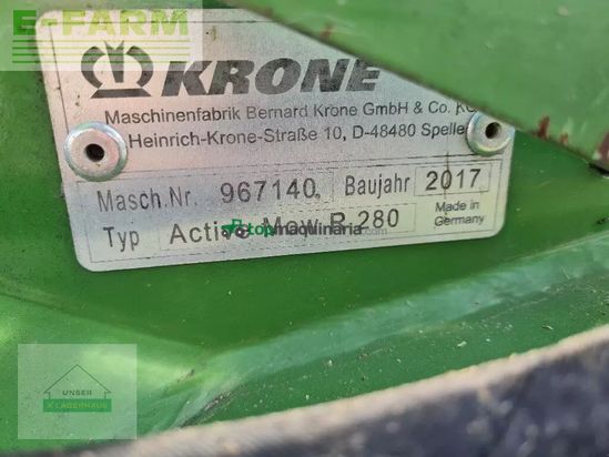 Cortacésped manual - Krone - am r 280