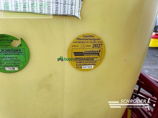 Atomizador - Hardi - master 15,0 m | tüv bis 2027