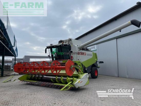 Cosechadora de Cereal - Claas - lexion 550 + v660 inkl. wagen