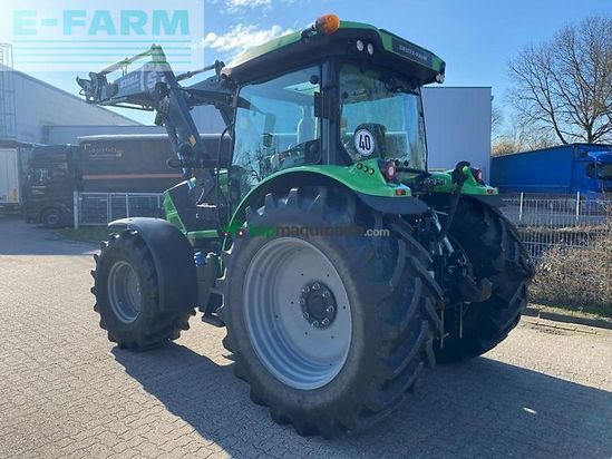 Tractor agrícola - Deutz-Fahr - agrotron 6125c mit stoll fz 41-33