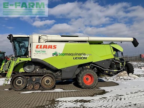 Cosechadora de Cereal - Claas - lexion 760 terra trac