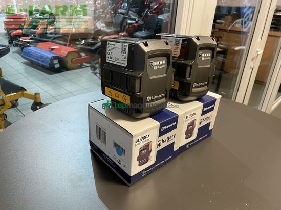Tractor agrícola - Husqvarna - akku set 2x bli200x  qc 330