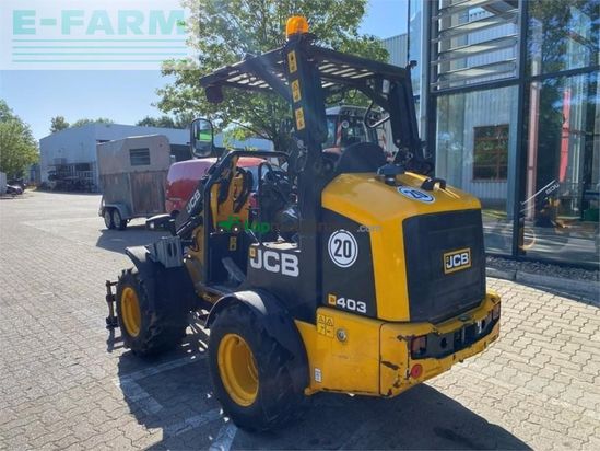 Minicargadora - JCB - 403 agri hoflader