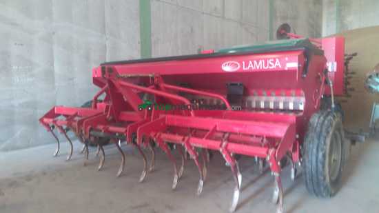 Sembradora mecánica - Lamusa con preparador