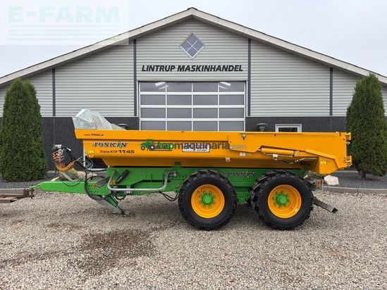 Remolqu agrícola -  - trans-ktp 11/45 hardox