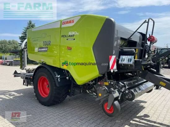 Empacadora gigant - Claas - rollant 630 rc uniwrap