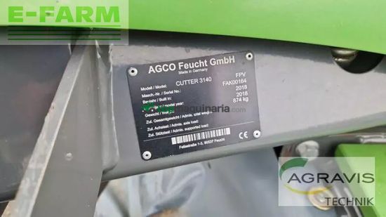 Cortacésped manual - Fendt - cutter 3140 fpv