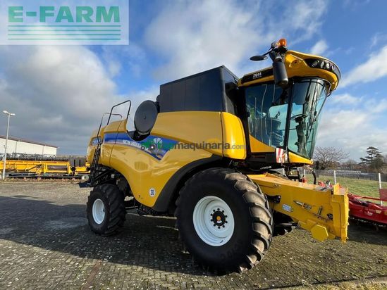 Cosechadora de Cereal - New Holland - cx 6.90 schüttler + 25ft sw + sww