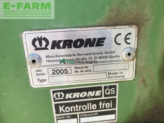 Henificador - Krone - swadro 1201 a