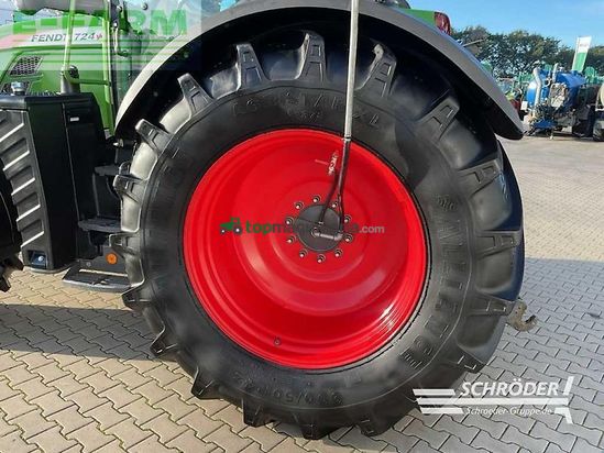 Tractor agrícola - Fendt - 724 vario s4 profi plus