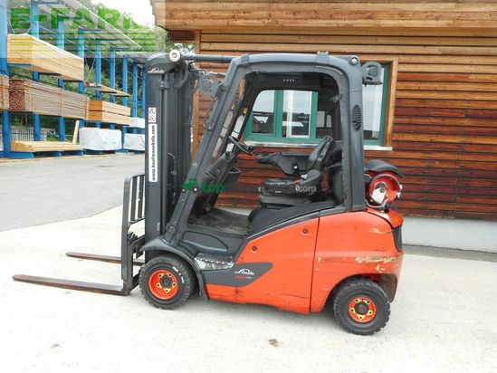 Elevadora - Linde - h20t-01 triplex 4,62m + ss + halbkab.