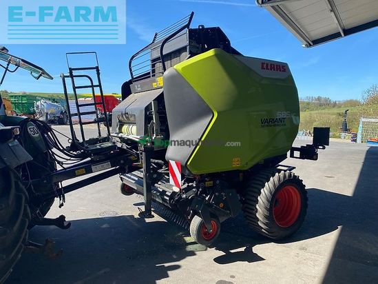 Empacadora gigant - Claas - variant 585 rc pro vorführmaschine