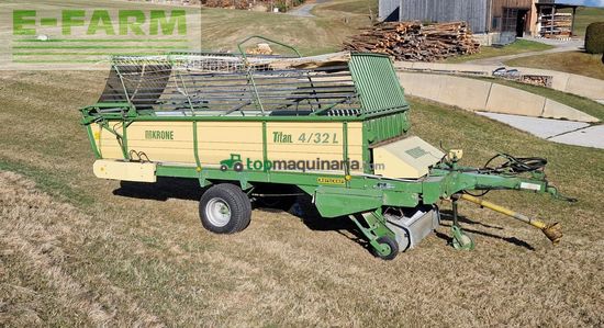 Cinta transportadora de forraje - Krone - titan 4/32 l