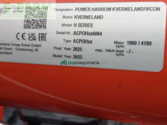 Grada rotativa - Kverneland - h-serie