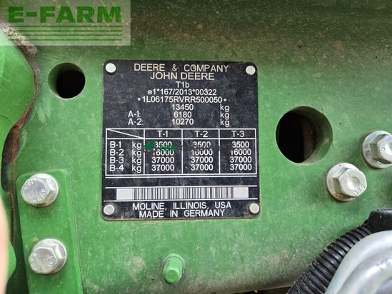 Tractor agrícola - John Deere - 6r175 *garantieverlängerung*