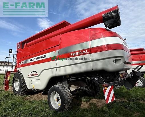 Cosechadora de Cereal - Massey Ferguson - centora 7280 al