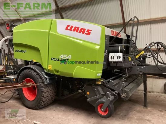 Empacadora gigant - Claas - rollant 454 rc uw