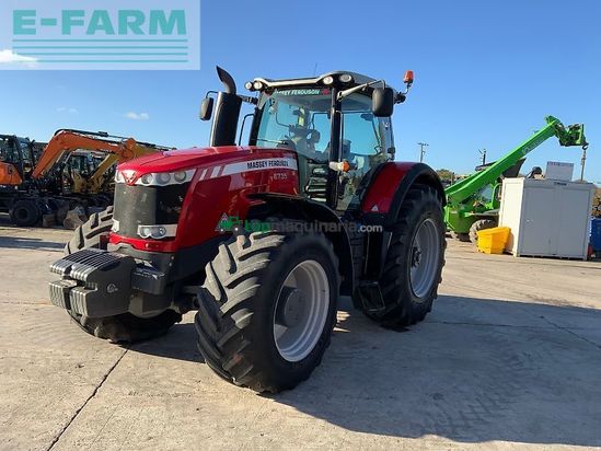 Tractor agrícola - Massey Ferguson - 8735 dyna vt tractor (st25013)