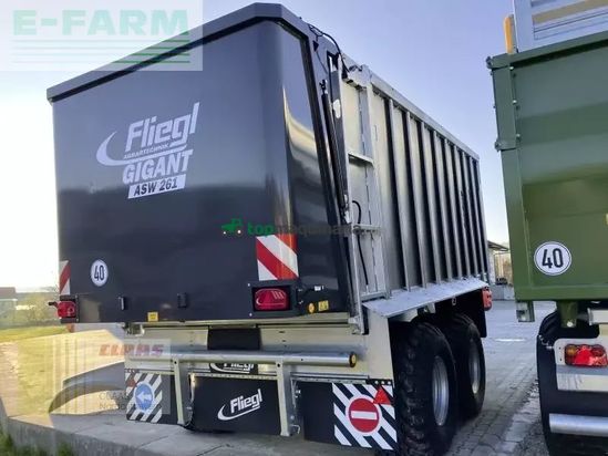 Cinta transportadora de forraje - Fliegl - gigant asw 261 compact fox