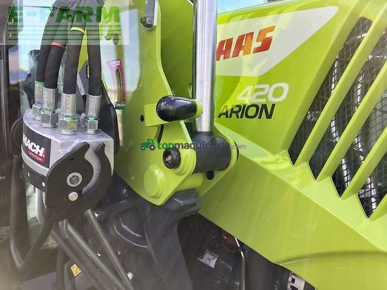 Tractor agrícola - Claas - arion 420 cis + fl 100 c