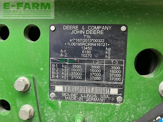 Tractor agrícola - John Deere - 6r195