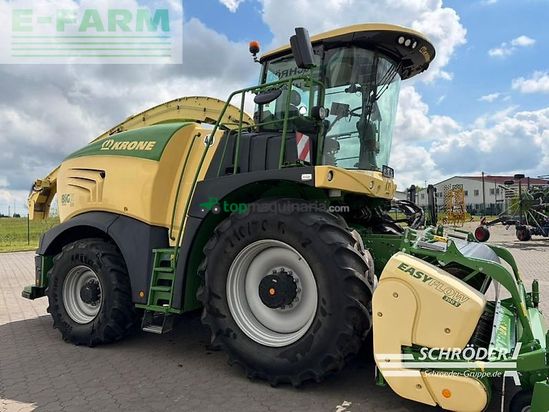 Cosechadora de Cereal - Krone - big x 630 + easyflow + xcollect 750-3