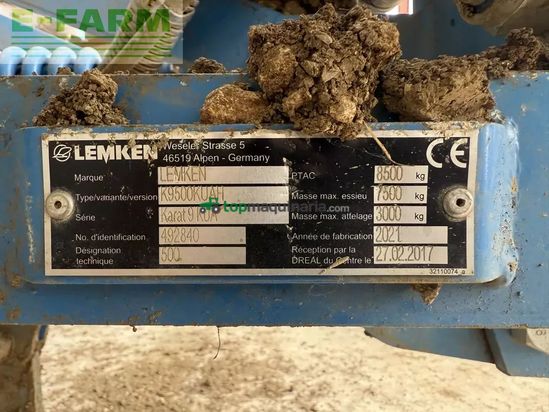 Cultivador - Lemken - karat 9