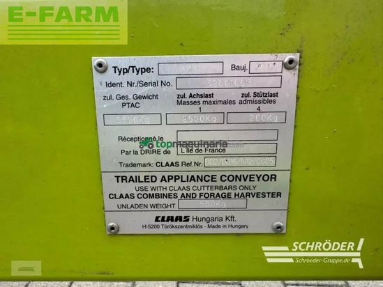 Cosechadora de Cereal - Claas - tucano 320