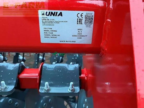 Grada de disco - Unia - ares xl 3