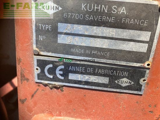 Henificador - Kuhn - gf 5001 mh