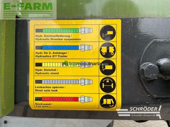 Remolqu agrícola - Fliegl - tdk 160 fox