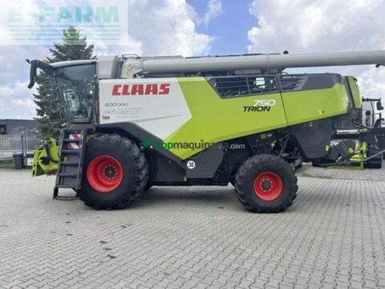 Cosechadora de Cereal - Claas - trion 750