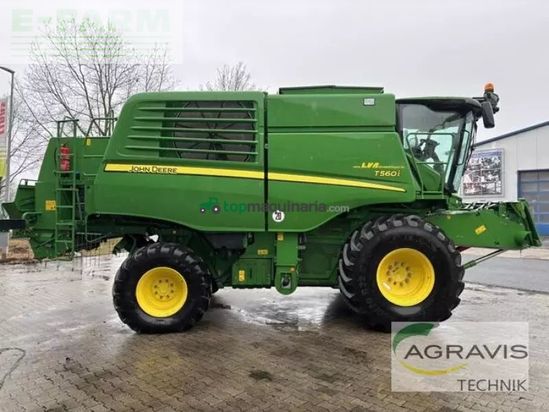 Cosechadora de Cereal - John Deere - t 560 + sw 622r + tw