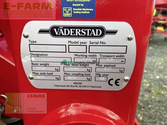 Sembradora monograno mecanica - Väderstad - tempo v 12 mit wsx