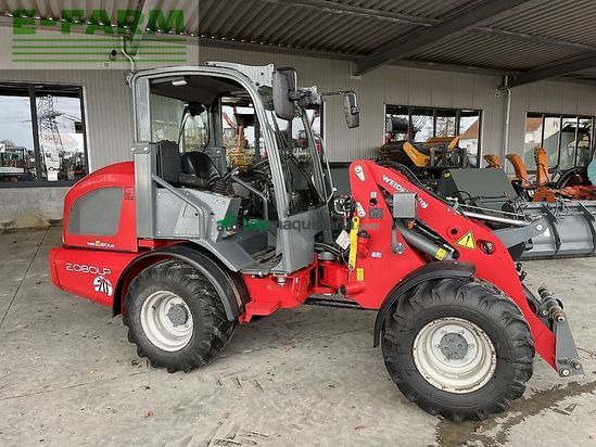 Minicargadora - Weidemann - 2080lp 61ps, 2350mm hoch