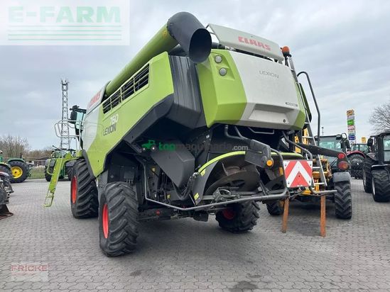Cosechadora de Cereal - Claas - lexion 760 radmaschine