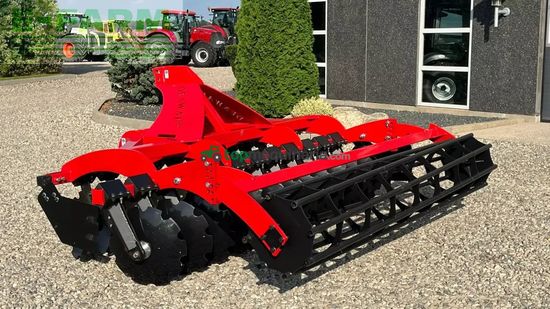 Grada rotativa - Dexwal - 3 m med rørpakkervalse og 560mm tallerkner