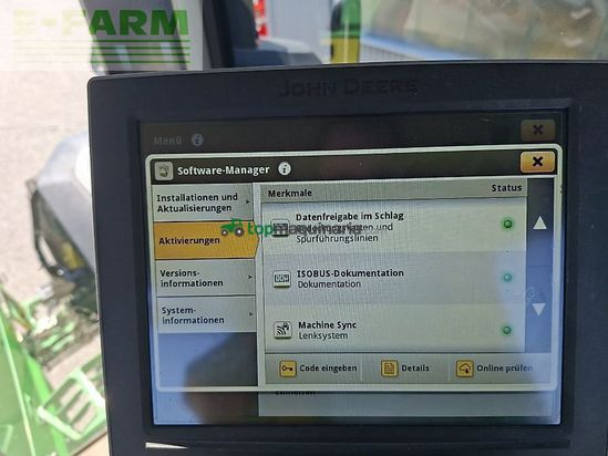 Tractor agrícola - John Deere - 7r330/7r 330 garantie 02/2029