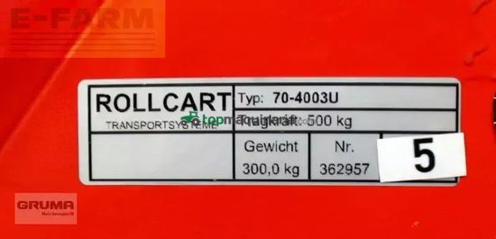 Remolqu agrícola -  - rollcart b-frame