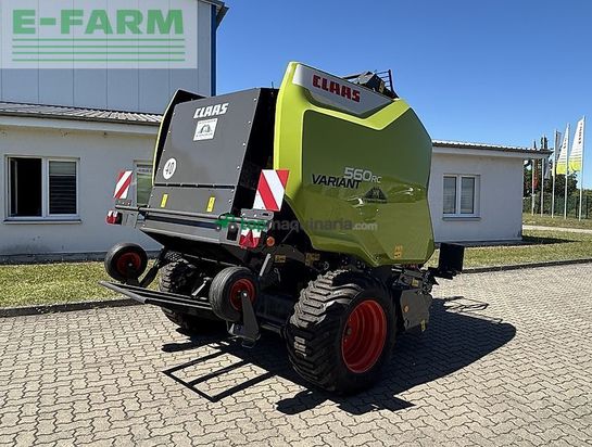 Empacadora gigant - Claas - variant 560 rc pro