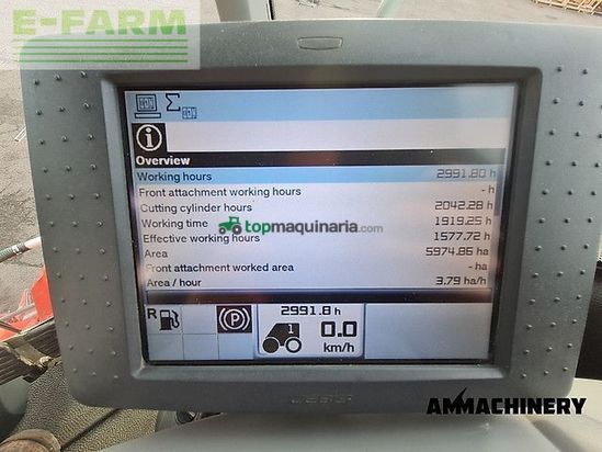 Cosechadora de Cereal - Claas - jaguar 940 498 including kemper 360 plus