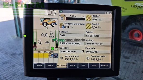 Cosechadora de Cereal - New Holland - cr 8.80